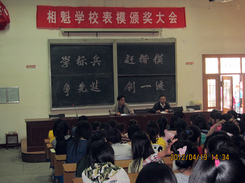 模颁奖大会